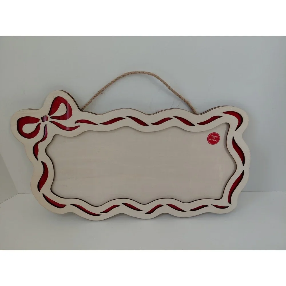 Make Market DIY Wood & Acrylic Decor Plaque Sign Christmas NWT